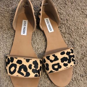 Steve Madden Corey Leopard sandals